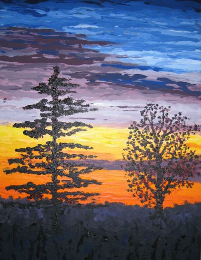 Terry Cottam Art - Findon Sunset